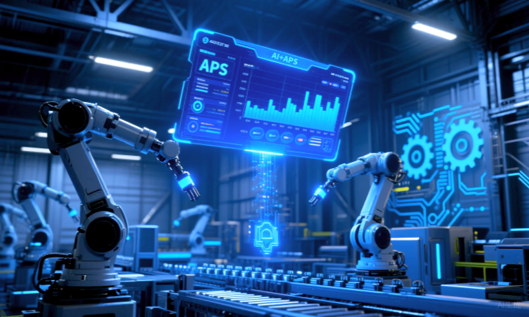 AI+APS production Scheduling
